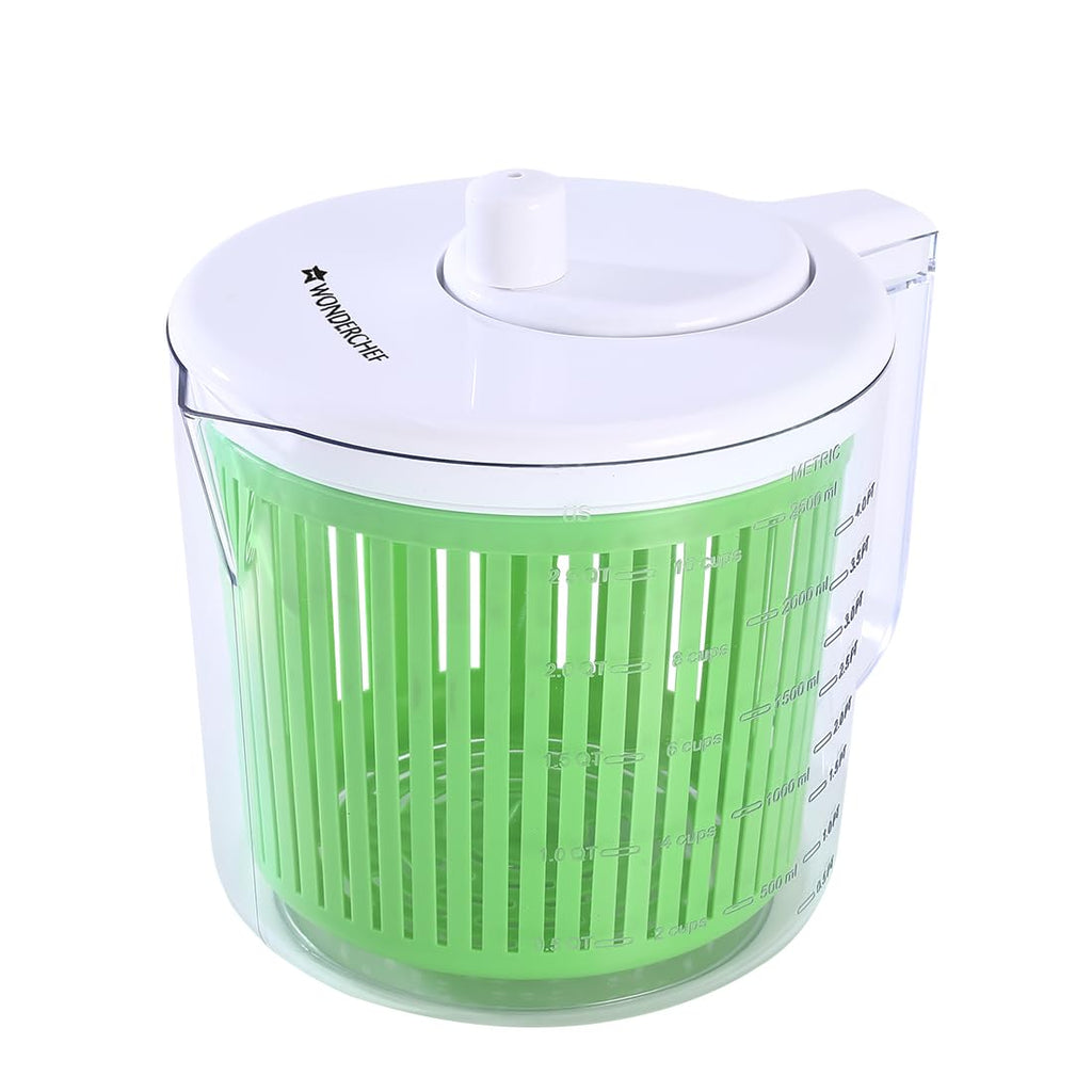 Premium Manual Salad Spinner & Vegetable Dryer | Large Capacity Lettuce Washer & Fruit Dryer