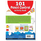 101 Pencil Control Activity Book – Tracing & Coloring Workbook for Kids