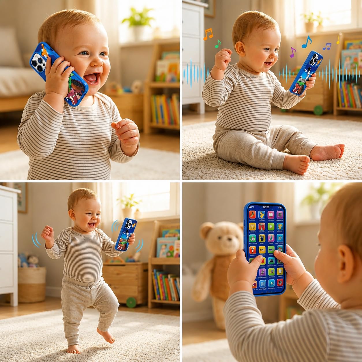 Kids Educational Learning Phone – Interactive Talking Toy for Early Learning