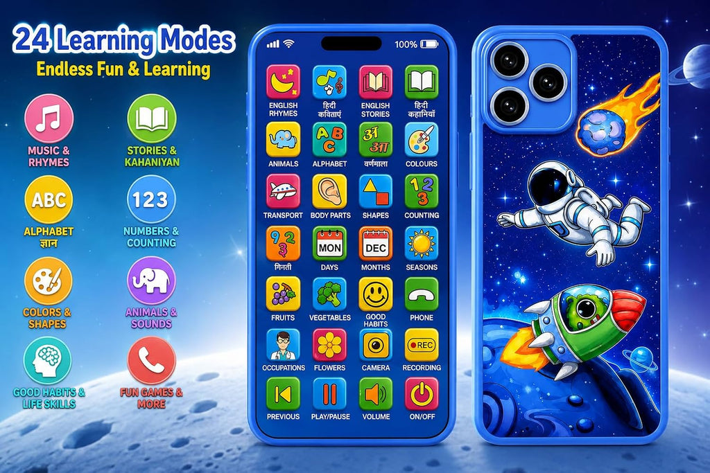 Kids Educational Learning Phone – Interactive Talking Toy for Early Learning