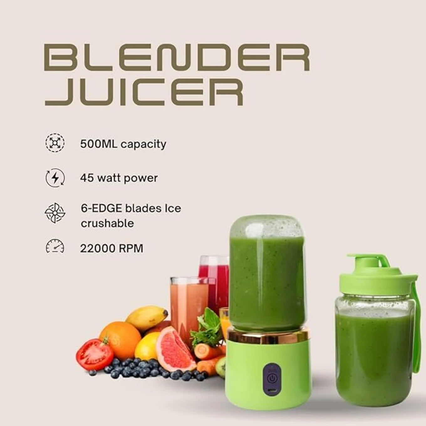 Portable Blender Electric Juicers