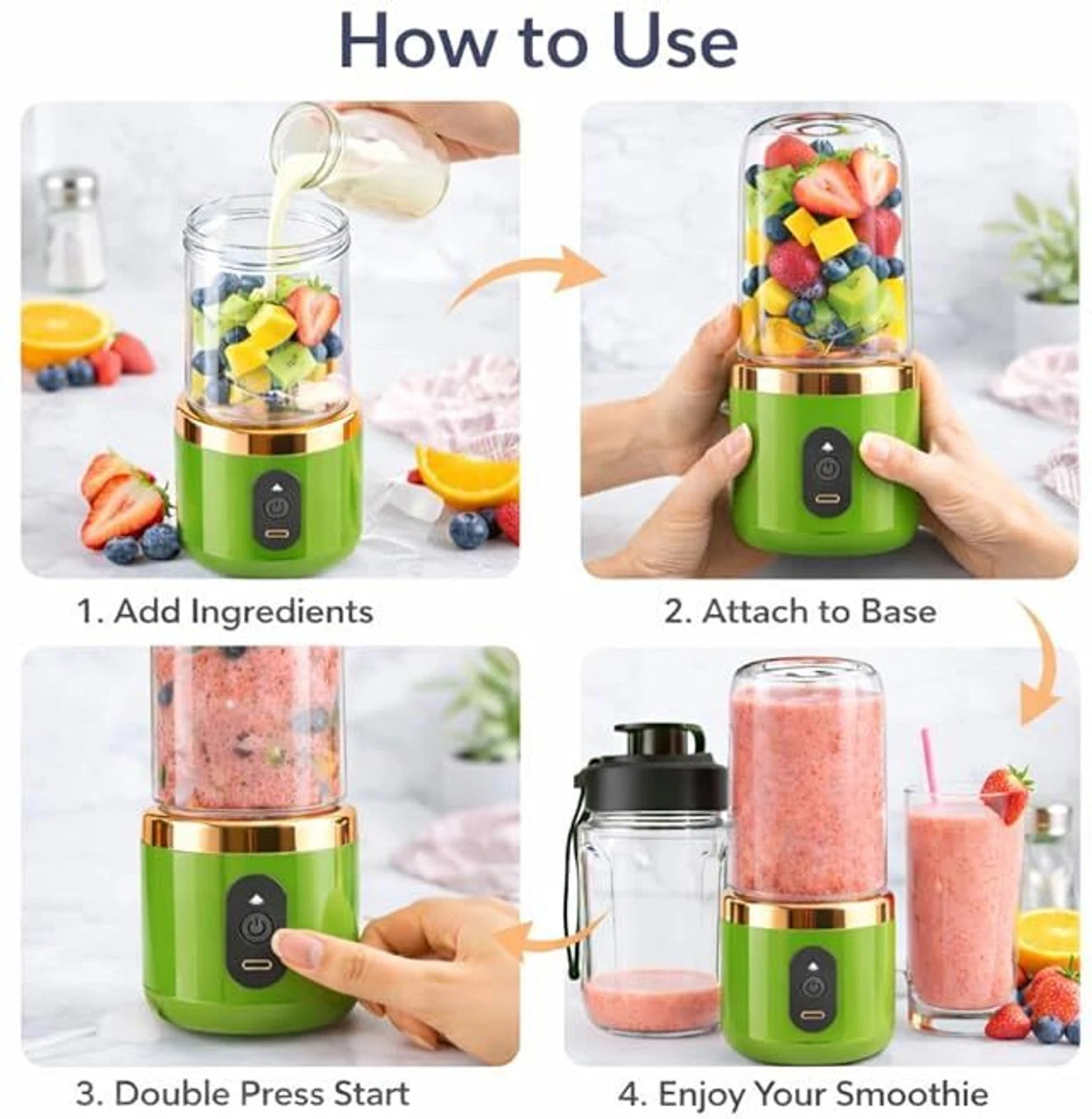 Portable Blender Electric Juicers