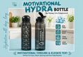 Motivational Time Marker Water Bottle | BPA-Free Leakproof Gym & Fitness Bottle